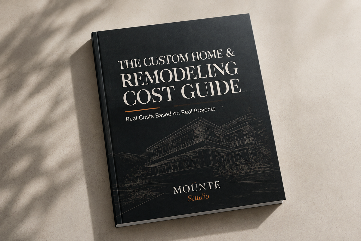 Mounte Studio Custom Home and Remodeling Cost Guide